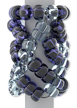 Illustration of beading stitch
